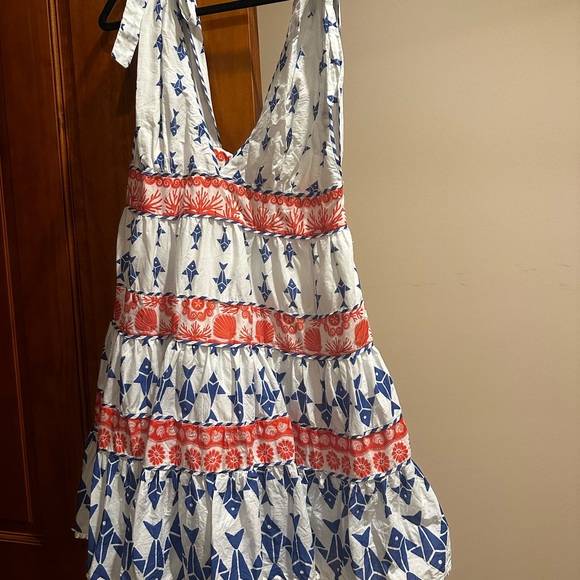 Farm Rio Patterned Mini Dress- Medium - Picture 5 of 6